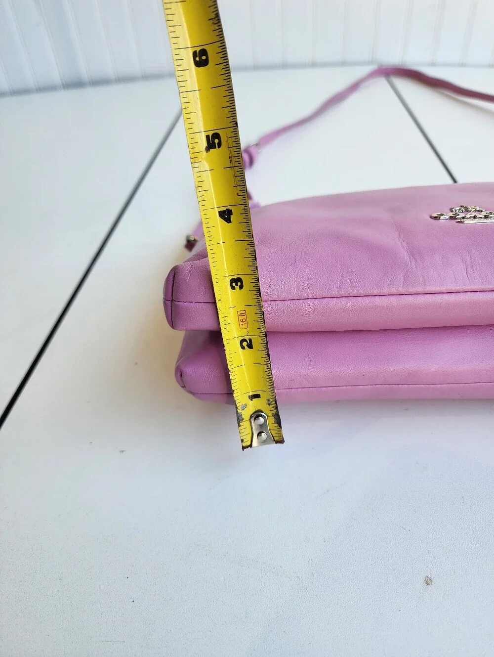 Coach Crosby Crossbody Bag Double Zip Pink Calf Leather 10